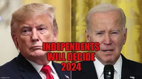 Poll Shows Independents Prefer TRUMP Over Biden - The Key To Winning