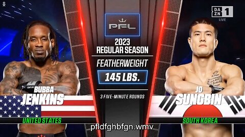 PFL 4 - Bubba Jenkins vs Sung Bin Jo