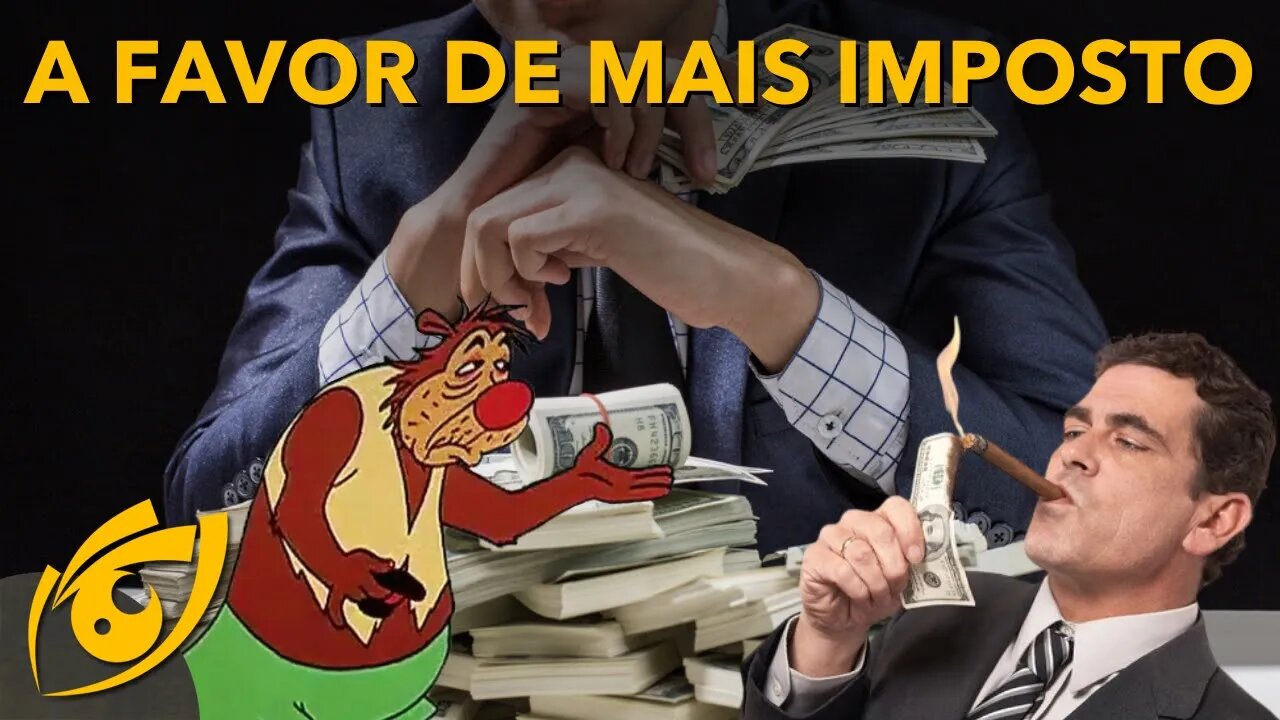 Por que QUEREM tanto TAXAR os SUPER RICOS
