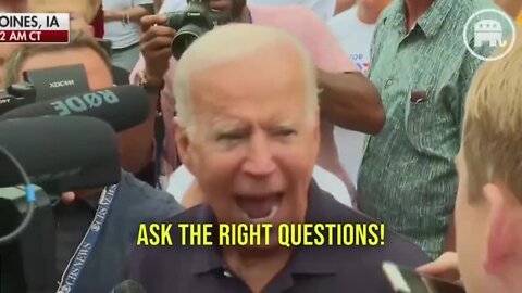 Patriot News Outlet | Biden REALLY Doesn't Like To Answer Questions