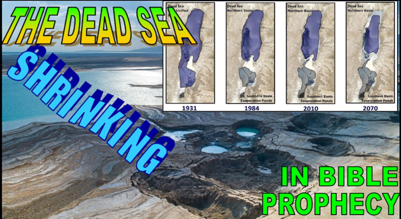 The Dead Sea Shrinking In Bible Prophecy. Bro Bill MacGregor