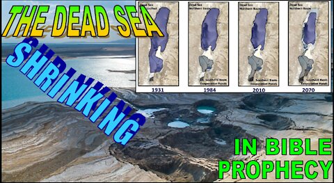The Dead Sea Shrinking In Bible Prophecy. Bro Bill MacGregor