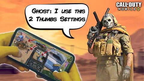 Best 2 Finger Settings to Counter 3 4 Finger Pros 🔥 HUD + Sensitivity Code | CODM BR
