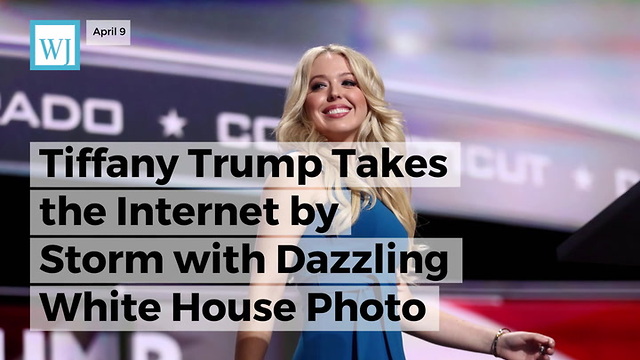 Tiffany Trump Takes the Internet by Storm with Dazzling White House Photo