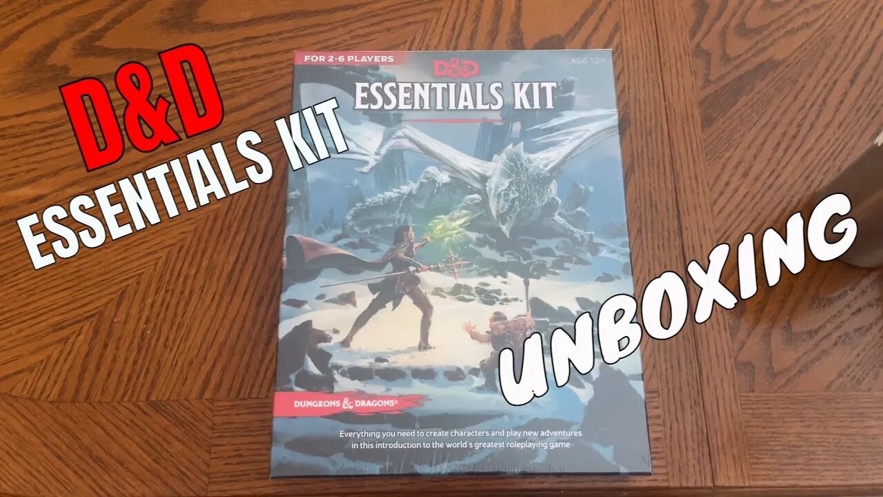 Dungeons and Dragons 8 DOLLARS! Unboxing the D&D Essentials Boxed Set