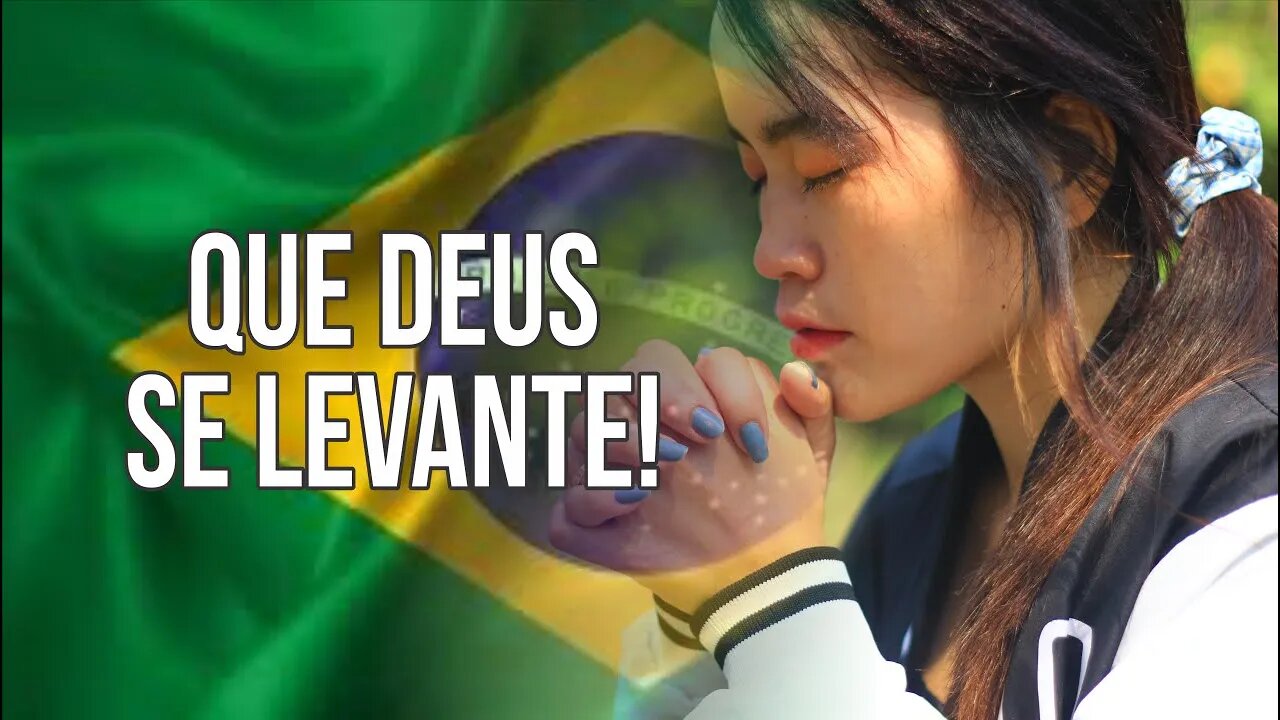 Que DEUS SE LEVANTE e nos dê a SALVAÇÃO