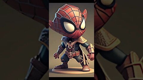 Spider-Man Goes Chibi: A Small Hero with a Big Heart! Part 02#shorts#shortsvideo#StarWars#chibi