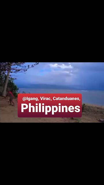 One of the beaches in Virac, Catanduanes