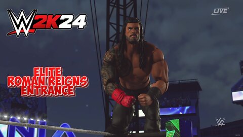 WWE 2k24 Elite Roman Reigns Entrance