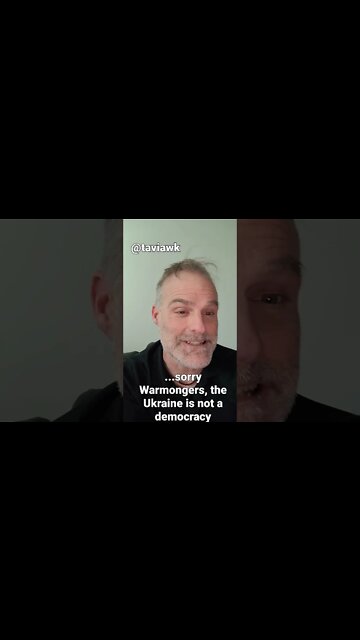 Sorry warmongers, Ukraine is not a democracy....