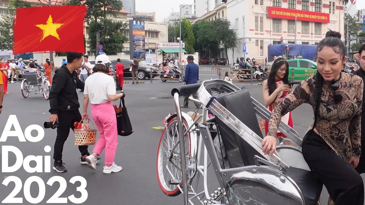 Ao Dai PICTURE DAY Saigon TET SEASON