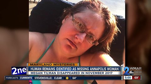 Human remains identified as Annapolis woman missing since fall of 2017