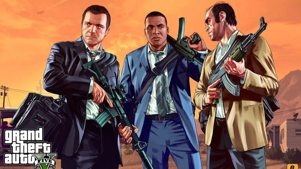 GRAND THEFT AUTO V (GTA) - INTRO SCENE