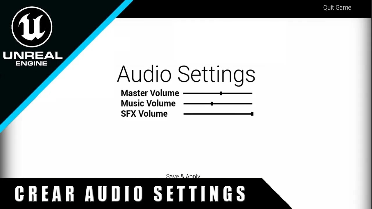 Cómo CREAR un MENÚ de AUDIO con Sliders - Unreal Engine 5.1