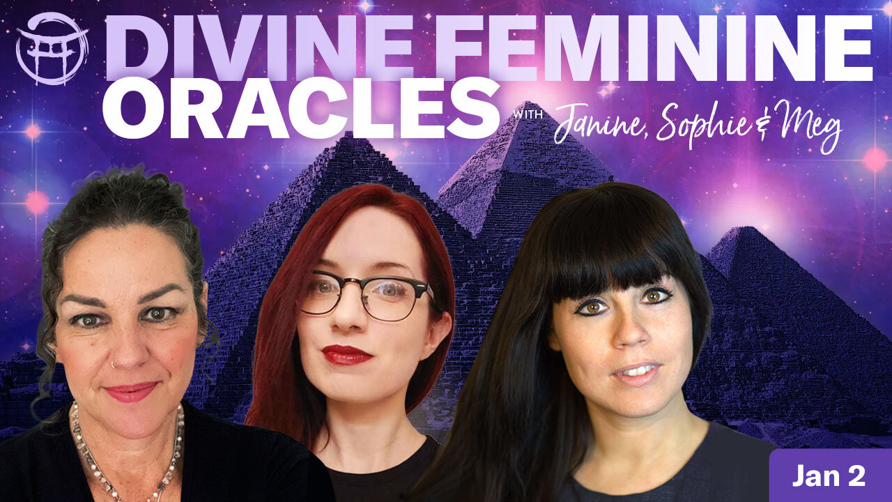 🔴LIVESTREAM: DIVINE FEMININE ORACLES WITH JANINE, SOPHIE & MEG @BeyondMystic