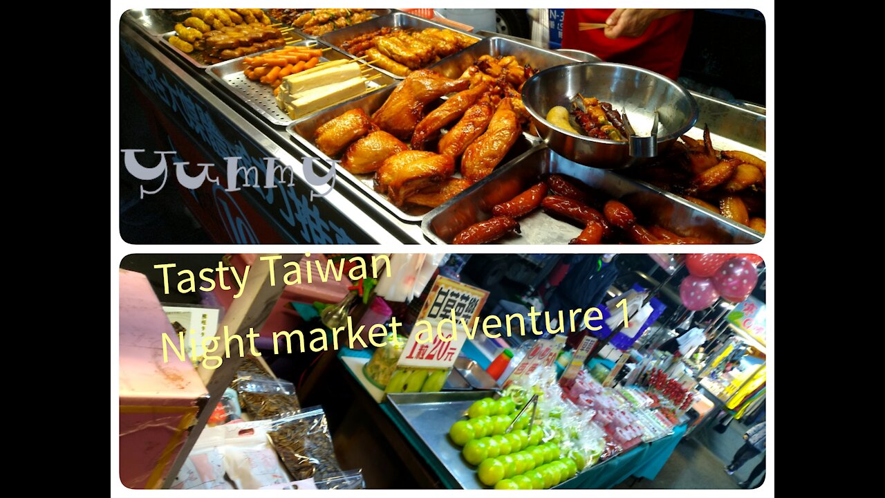 [Tasty Taiwan] Night market adventure episode 1