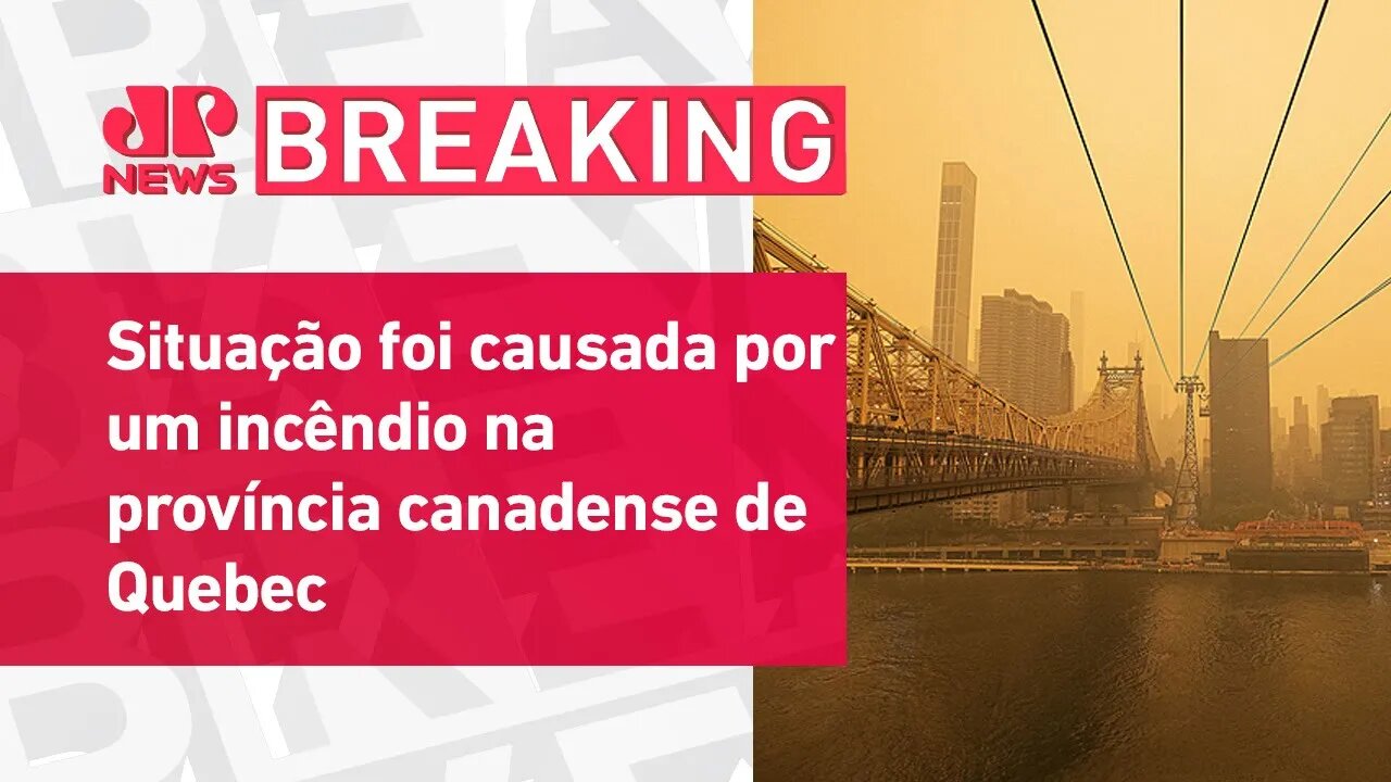 Nova York é tomada por cinzas e fica com pior qualidade do ar do mundo | BREAKING NEWS