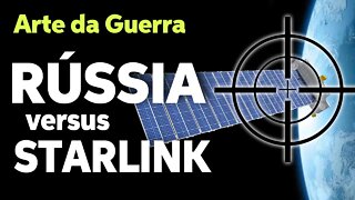 RÚSSIA INTERFERE NA REDE STARLINK NA UCRÂNIA