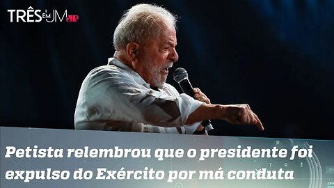 Lula diz que militares são mais responsáveis que Bolsonaro