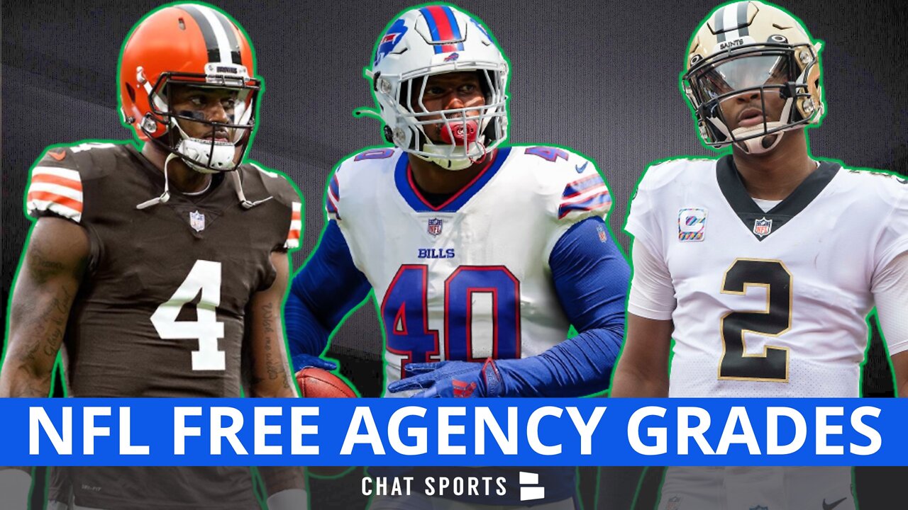 NFL Free Agency 2022: Grades For All 32 NFL Teams (So Far)