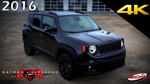 2016 Jeep Renegade Batman v Superman: Dawn of Justice Special Edition - Ultimate In-Depth look in 4K