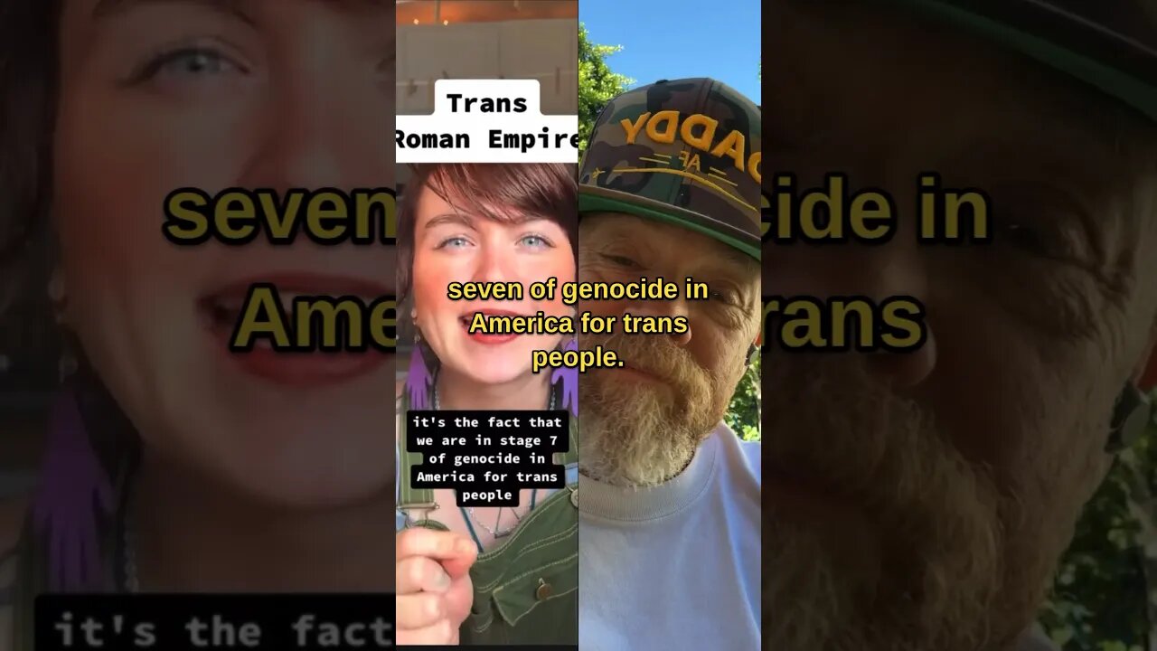 “There is a Trans Genocide” what?😡🤡 #trans #reels #genocide #transgender