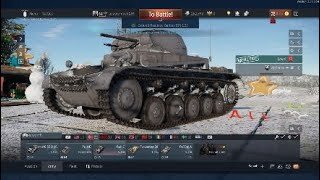 war thunder: German Realistic Play - Panzer II