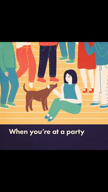 When the dog comes downstairs at a party [GMG Originals]