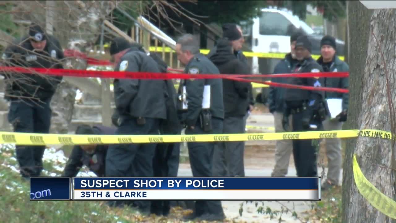 Man shot by police on north side