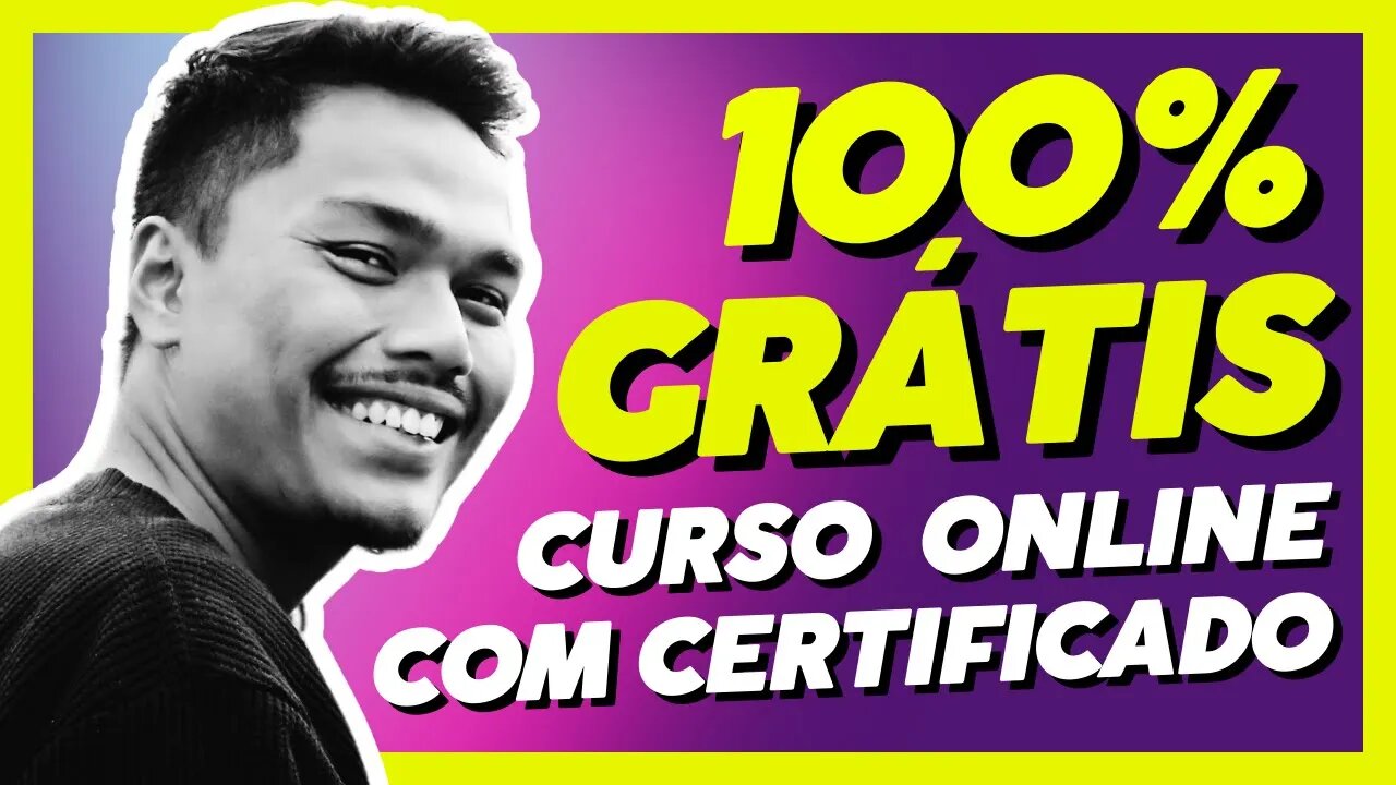 Curso online Gratis com certificado