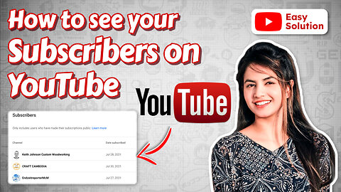 How to see subscribers on Youtube