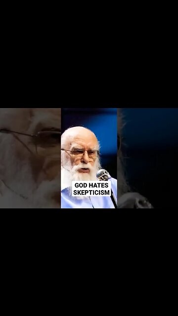 GOD hates SKEPTICISM #JamesRandi #mattdillahunty #god #jesus #christianity #atheism #skeptic #bible