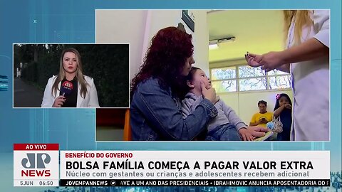 Valor adicional do Bolsa Família começa a ser pago em junho