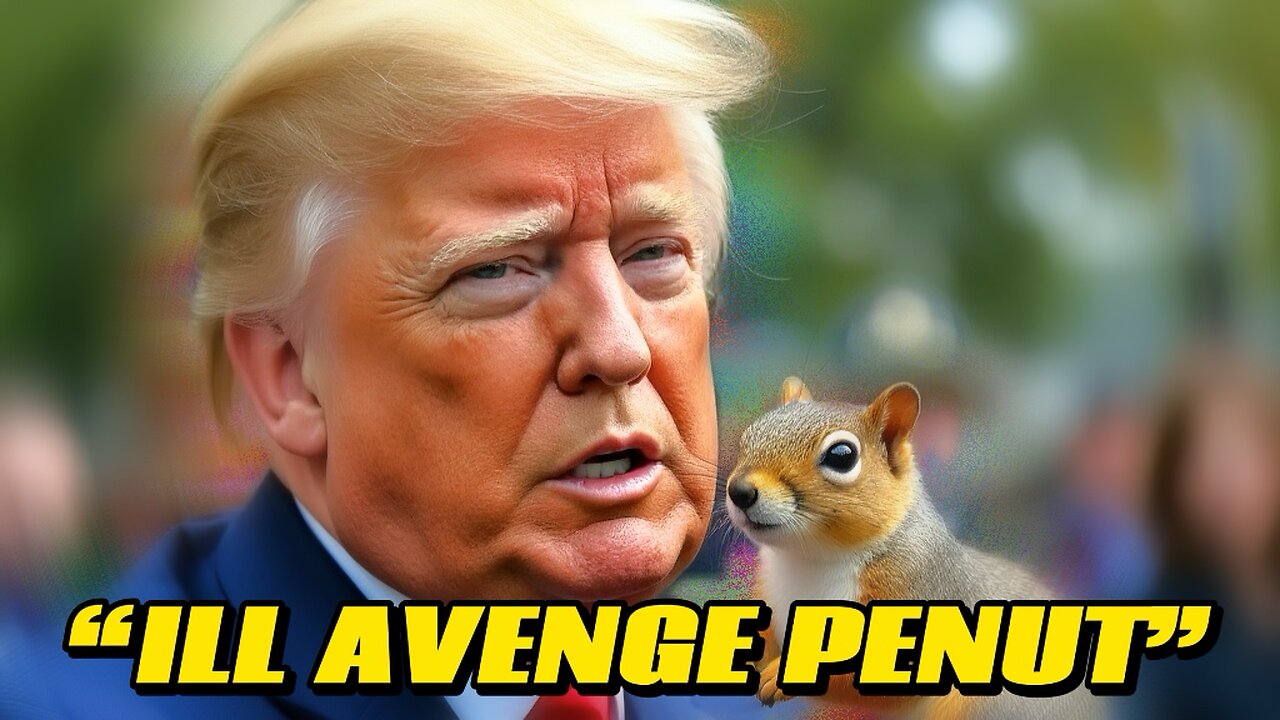 🚨 Trump Vows Justice for Peanut the Squirrel