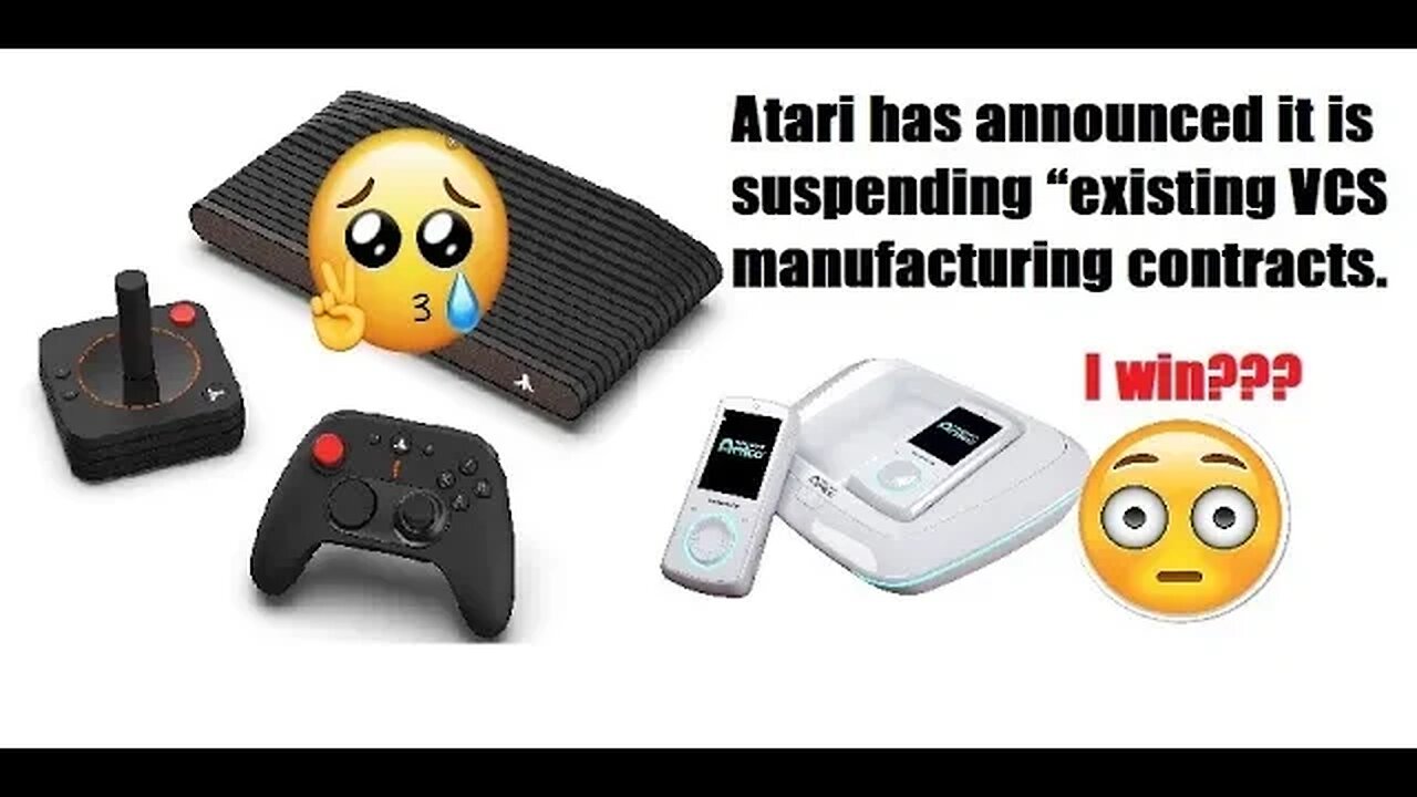 Atari suspending existing VCS manufacturing contracts?