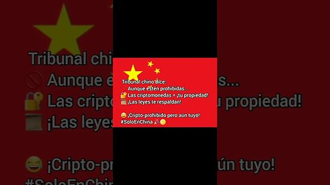 CHINA ¿AMA las CRIPTOMONEDAS?