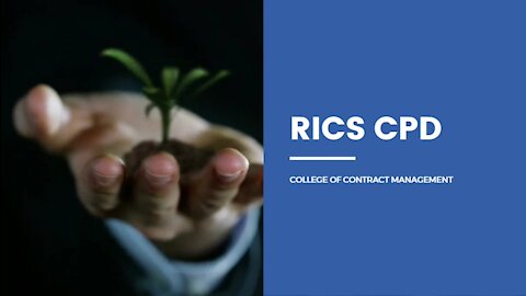 RICS CPD | CCMUK