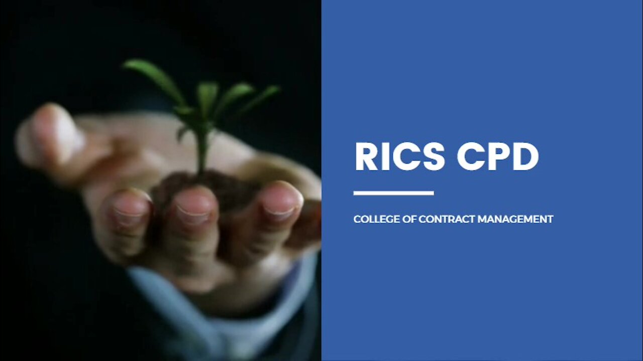 RICS CPD | CCMUK