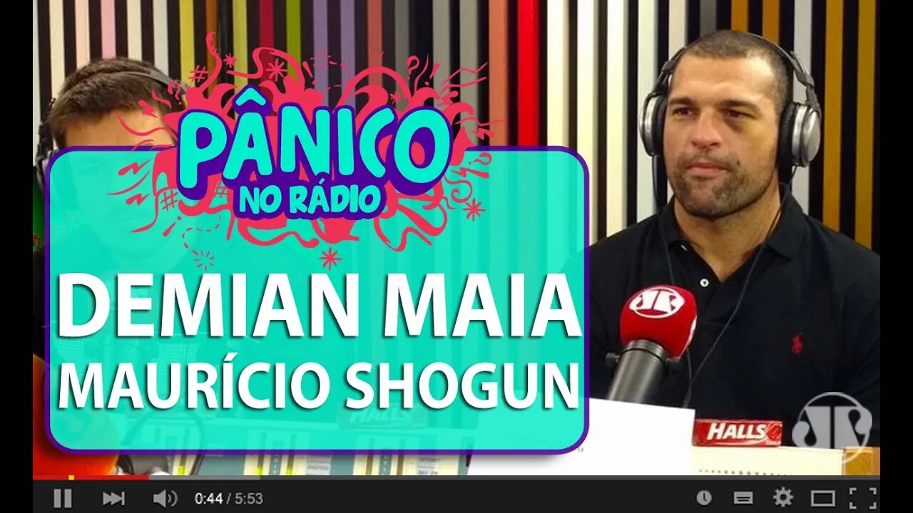 Demian Maia e Maurício Shogun falam sobre o prazer de lutar | Pânico