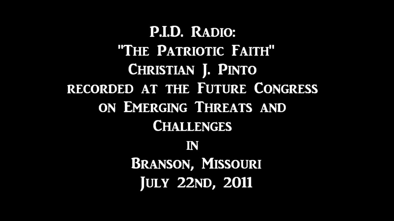 08 The Patriotic Faith: An Interview with Christian J Pinto