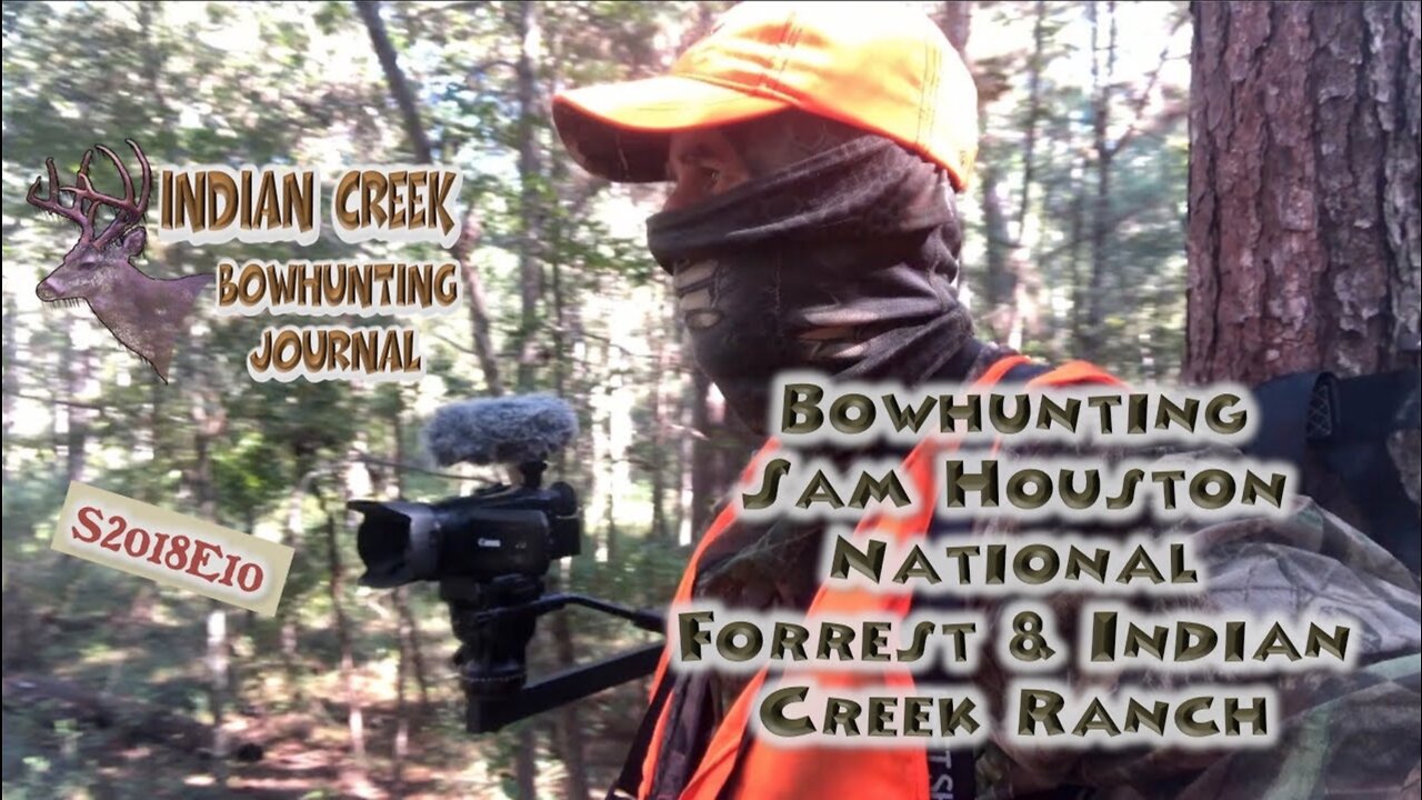 Bowhunting Sam Houston National Forrest & Rocksprings Texas ICBJ S2018E10