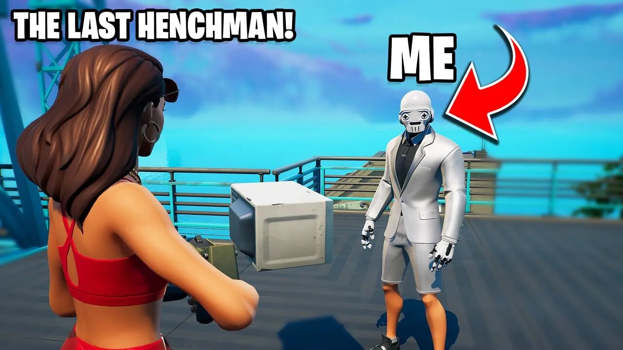 I Pretended to be the Lonely Henchman in Fortnite and it worked...
