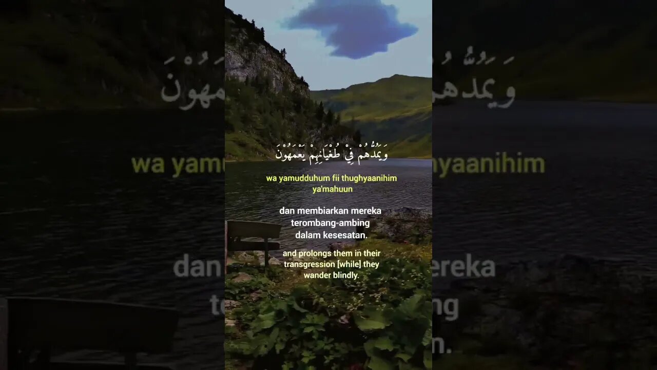 Surah Al-BaQarah ayat 14-16 . #quran #quranrecitation #shorts
