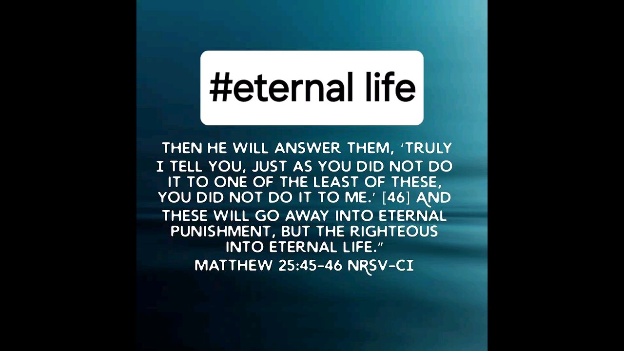 Eternal life #righteous #notfaithalone #bibleverseoftheday📖😇 #biblebuild #bibletruth