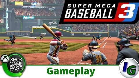 Super Mega Baseball 3 Gameplay on Xbox Game Pass