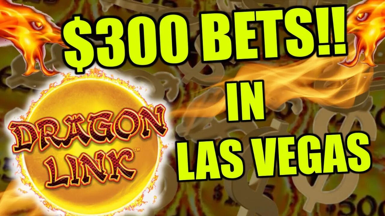 $300 SPINS 🔥 HIGH LIMIT DRAGON LINK JACKPOT HANDPAY IN VEGAS!