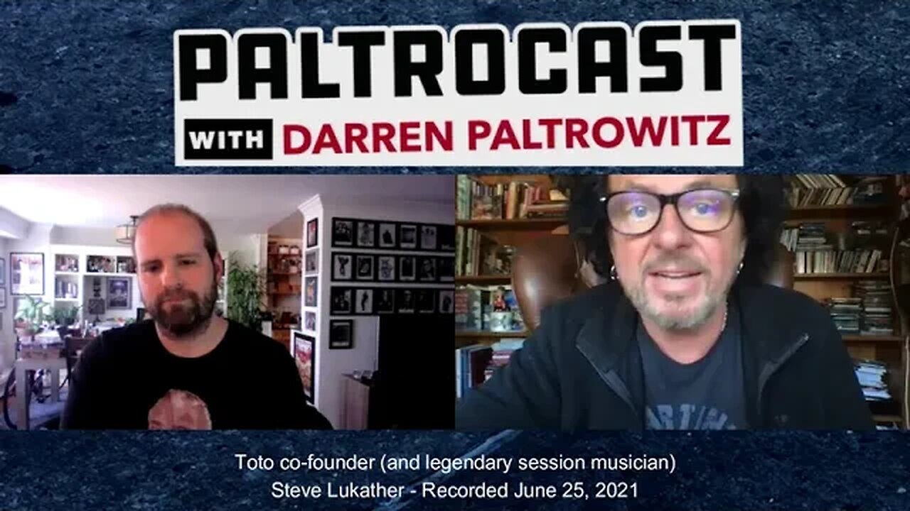 Toto's Steve Lukather interview #3 with Darren Paltrowitz