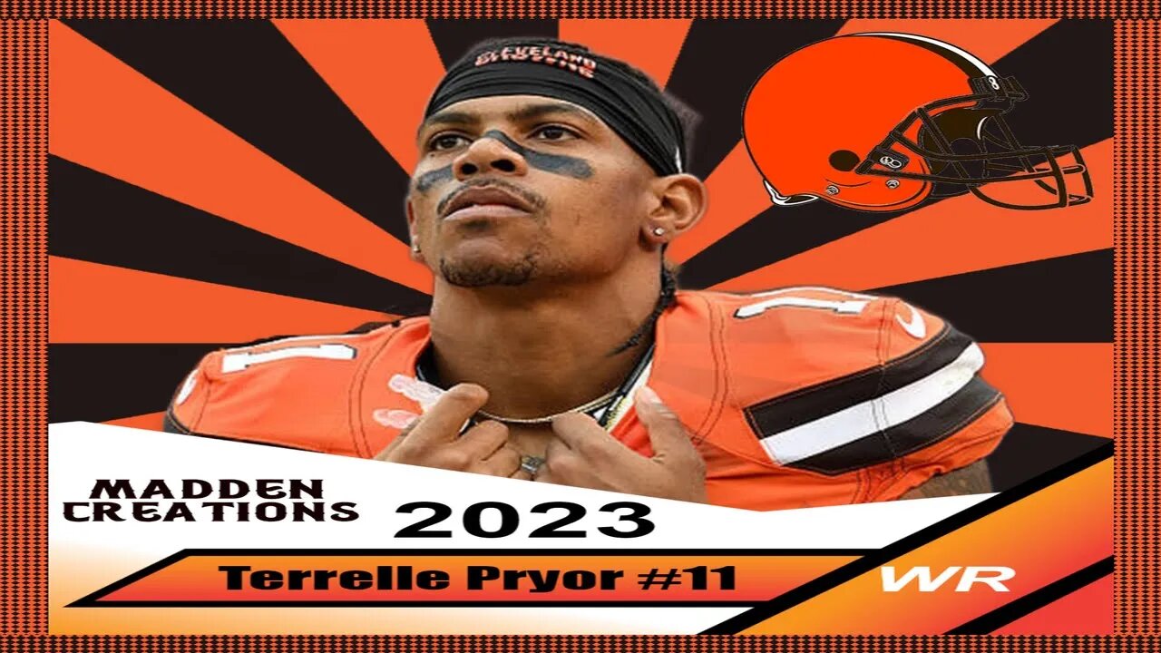 How To Create Terrelle Pryor Madden 23