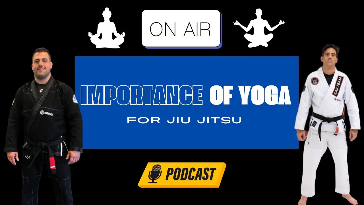 Podcast #08 with Thiago Thomaz and the importance of YOGA for Jiu-Jitsu 😮#bjj #bjjlifestyle #yoga