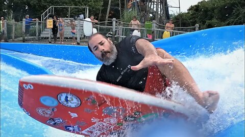 flowrider - Dave "Gilligan" - 6 at Soak City, Kings Island (2022) #shorts